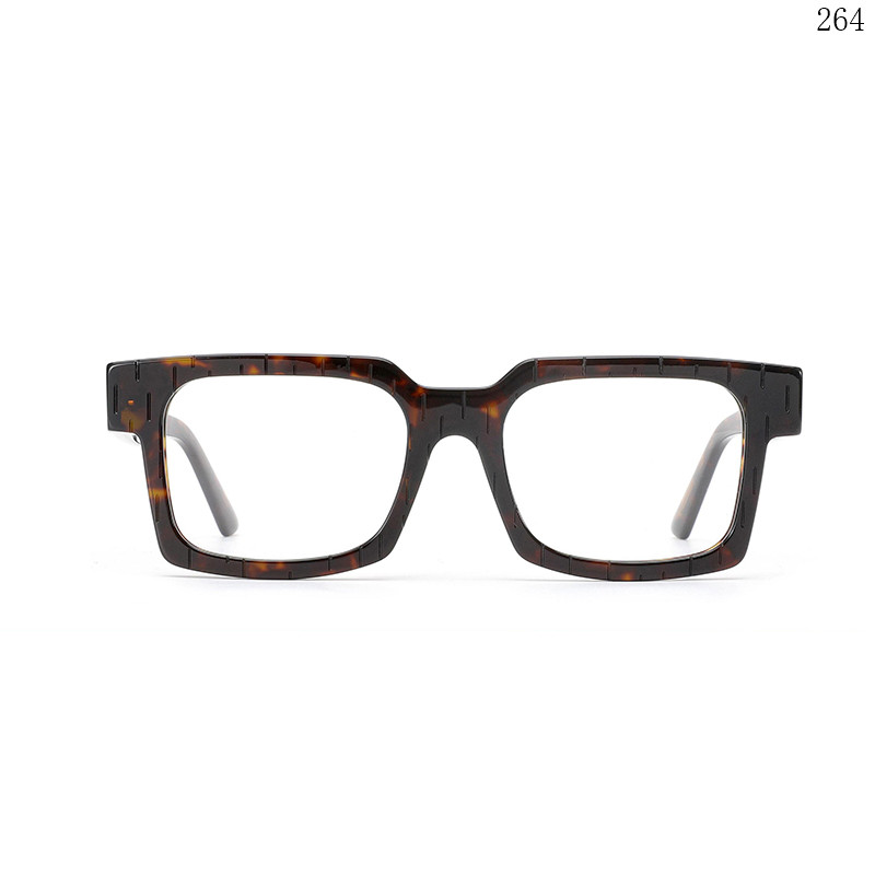 Dachuan Optical H2840 China Supplier Acetate Eyewear Frames Marcos De Anteojos with Metal Hinges (1)